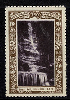 Australia 1938 Bridal Veil, Blue Mountains  - NSW 150th Anniversary Cinderella MNH - Cinderellas