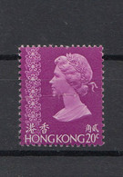 Hong Kong 1962-73 QEII Definitives 20c. 1 Val. MNH. VF. - Ungebraucht