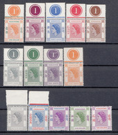 Hong Kong 1954 & 1960 Queen Elizabeth II Definitives. Set. Rare Traffic Lights. MNH. VF. - Nuovi