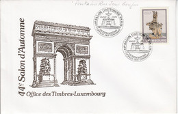 LUXEMBOURG PRESENT AU SALON D'AUTOMNE PARIS 1990 - Maschinenstempel (EMA)
