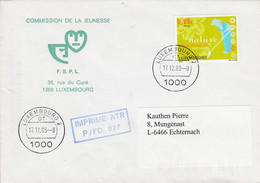 LUXEMBOURG COMMISION DE LA JEUNESSE DE LA FSPL 2003 - Maschinenstempel (EMA)
