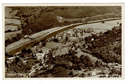 Ref 1399  - Real Photo Aerial Postcard - Tintern Abbey - Monmouthshire Wales - Monmouthshire