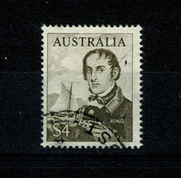 Ref 1400 - 1966 Australia  - $4  Admiral King - Fine Used Stamp - SG  403 - Cat £6.50 + - Used Stamps