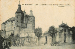 Montbéliard * Le Château Et Le Garage Automobiles * Voiture Ancienne - Montbéliard