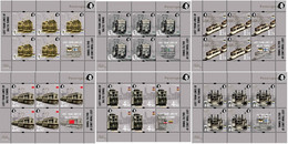Finland. Peterspost. Lost Tram Lines Of Baltic Towns, Set Of 6 Sheetlets - Autres & Non Classés