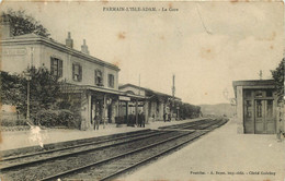 VAL D'OISE  PARMAIN L'ISLE ADAM  La Gare (état) - Parmain