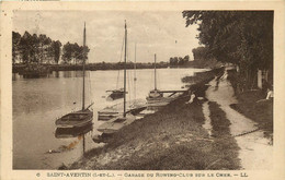 INDRE ET LOIRE  SAINT AVERTIN  Garage Du Rowing Club Sur Le Cher - Saint-Avertin