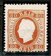 Portugal, 1870/6, # 42i Dent. 12 3/4, Papel Porcelana, MH - Neufs