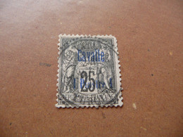 TIMBRE  COLONIES  FRANCAISES  CAVALLE    N  6  COTE  25,00  EUROS  OBLITERE - Used Stamps