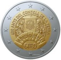 Andorra 2019    2 Euro Commemo Uit De BU  Conseil De La Terra  !! - Andorre