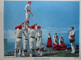 GRANDE PHOTO : PAYS BASQUE : COSTUMES TRADITIONNELS- 1954- - Baskenland