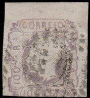 Portugal 1862. ~ YT 17 - 100 R. Dom Pedro V - ...-1853 Prephilately