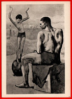 Picasso 1959 Girl Balloon Circus Circus Performer Gymnast Acrobat Acrobatics Young Man Nude - Picasso