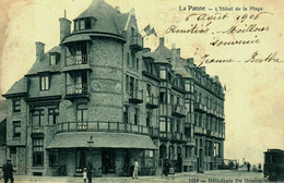 Belgique  /  La Panne  // L' Hotel De La Plage - De Panne