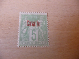 TIMBRE  CAVALLE    N  2      COTE  25,00  EUROS    NEUF  SG - Gebraucht