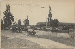 SEPT - FONS - ABBAYE DE NOTRE  DAME DE SAINT -LIEU -LE PORT -ANNEE 1930 - Sonstige & Ohne Zuordnung