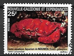 NOUVELLE  CALEDONIE   -  1982 .  Y&T N° 454 Oblitéré .  Crabe - Gebraucht