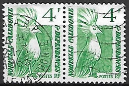 NOUVELLE  CALEDONIE   - 1985 . Y&T N° 494 Oblitérés En Paire .   Cagou - Oblitérés