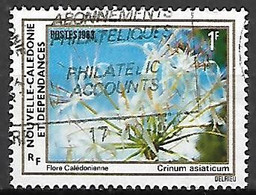 NOUVELLE  CALEDONIE   - 1983 . Y&T N° 469 Oblitéré  . Fleur - Gebraucht