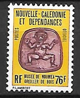 NOUVELLE  CALEDONIE   -   Service   -   1987  . Y&T N° 41 **.   Oreiller De Bois - Oficiales
