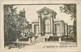 Dourdan * Carte Photo * Le Monument Du Souvenir * Monument Aux Morts - Dourdan