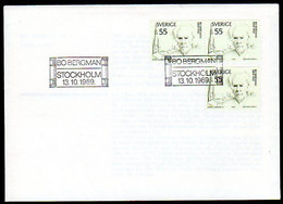 SWEDEN 1969  Bergman Centenary FDC.  Michel 654 - FDC