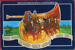 Postkoetsenrace 1986 Carriage Caleche Koets Postkoets Race Horse Cheval Chevaux Paard - Sonstige & Ohne Zuordnung