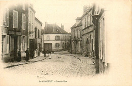 St Arnoult * Grande Rue * Commerce Charbonnage Et Maréchalerie - St. Arnoult En Yvelines