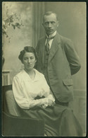 Delcampe - Deutschland  Fürth Bayern ~1914 Privatkarte " Ehepaar Rs. Atelie G.Krehn Fürth" - Fürth