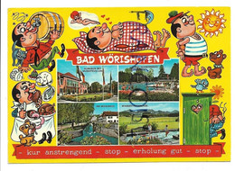 Carte Mosaïque Et Humoristique: Bad Wörishofen. - Bad Woerishofen