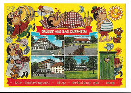 Carte Mosaïque Et Humoristique: Bad Dürrheim - Bad Duerrheim