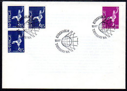 SWEDEN 1967 Handball  FDC.  Michel 568-69 - FDC