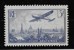 France Poste Aérienne N°12  Neuf ** Sans Charnière - TB - 1927-1959 Mint/hinged
