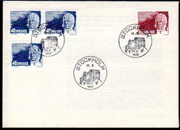 SWEDEN 1966 Constitutional Reform  FDC.  Michel 553-54 - FDC