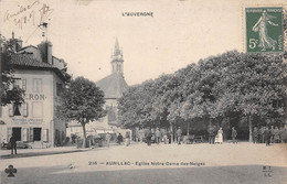 Aurillac        15         Place Et Eglise Notre Dame Des Neiges      (Voir Scan) - Aurillac