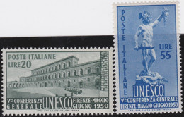 Italia    .    Yvert  .    556/557  (2 Scans)    .   **   .   Neuf SANS Charnière .   /   .  MNH - 1946-60: Mint/hinged