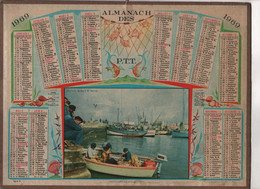 ALMANACH DES P.T.T 1969  - SAINT GUENOLE SUD FINISTERE - Grand Format : 1961-70
