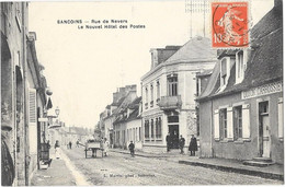 SANCOINS (18) Rue De Nevers Nouvel Hotel Des Postes Animation - Sancoins