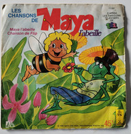 Vinyle 45 Tours Du Dessin Animé "Maya L'abeille". - Kinderen