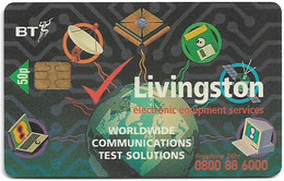 UK - BT (Chip) - PRO229 - BCP-053 - Livingston Electronic Equipment Services, 50P, 3.000ex, Mint - BT Promozionali