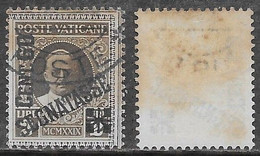 Italia Italy 1931 Vaticano Segnatasse PioXI Soprastampato C60 Su L2 Sa N.S5 US - Postage Due