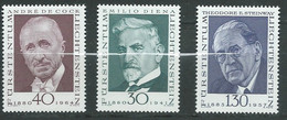 Liechtenstein   Série     Yvert N° 510   à  512  **,  3  Valeurs Neuves Sans Charnière  -  Ay 16803 - Service