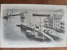 Belle Ile En Mer.le Palais,entrée Du Port.précurseur Dos Non Divisé.édition ND 22 - Palais