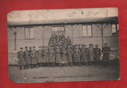 CPA Abîmée -  Coulommiers - 76e Régiment D'Infanterie - 8e Compagnie -( Militaires , Militaire ) - Villiers Sur Marne