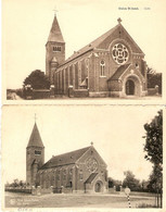 Olen / Oolen St-Jozef : Kerk  ----- 2 Kaarten - Olen