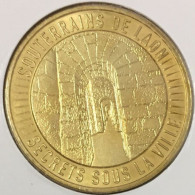 02 LAON SOUTERAINS MDP 2019 MINI MÉDAILLE SOUVENIR MONNAIE DE PARIS JETON TOURISTIQUE TOKENS MEDALS COINS - 2019