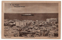 SPAIN - LAS PALMAS (GRAN CANARIA) GRAN HOTEL PARQUE - 1949 - La Palma