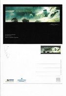 ARGENTINA 2002 IGUAZU FALLS NATURE LANDSCAPES POSTCARD POSTAL STATIONERY - Neufs