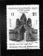 KAMPUCHEA  1983  Y.T. N° 376  à  382  Incomplet  Oblitéré - Kampuchea