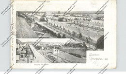 B 4750 BÜTGENBACH - ELSENBORN, Übungsplatz, 2 Ansichten, 1915, Feldpost - Elsenborn (camp)
